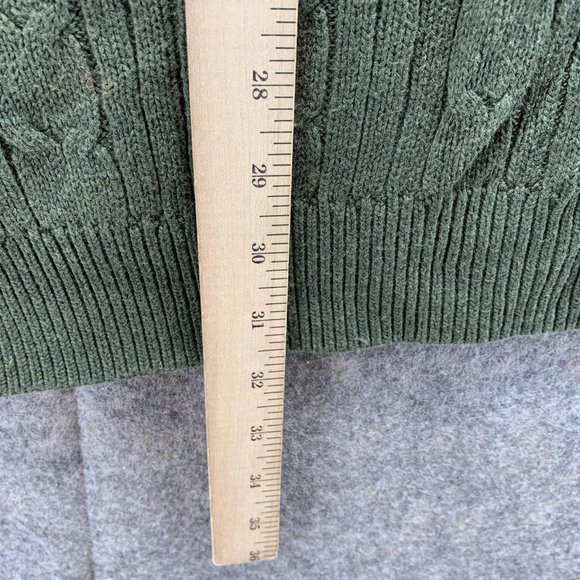 Eddie Bauer Sweater Men's Extra Large Tall Adult Green Long Sleeve Outdoors - Picture 7 of 15